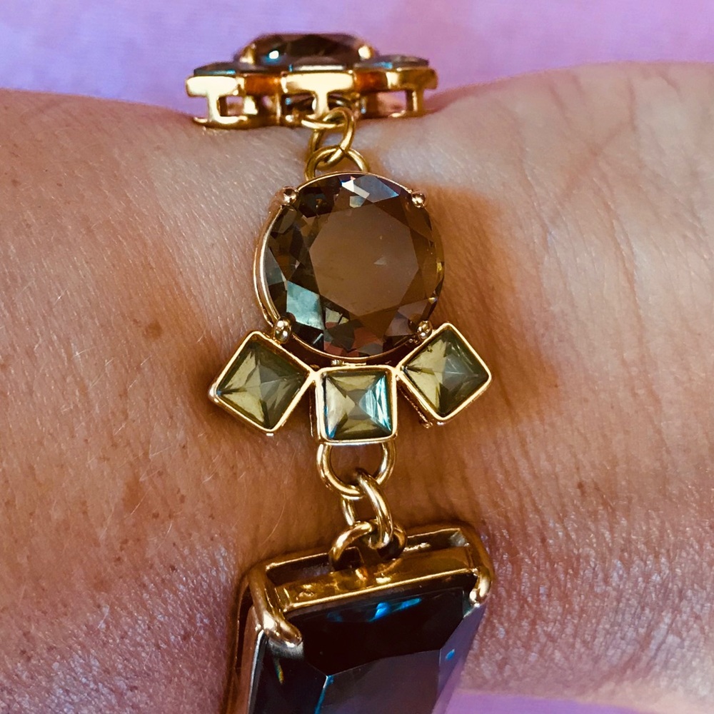 Banana Republic Gold and Brown Bracelet